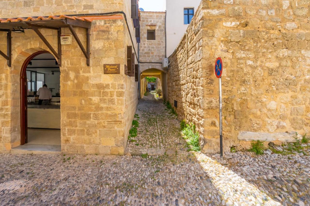 Medieval Poem Rhodes City Extérieur photo